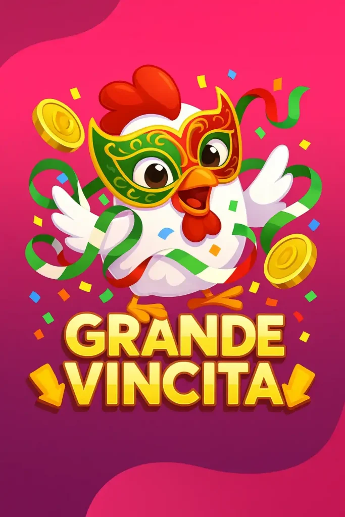 Pollo vincitore in Chicken Road